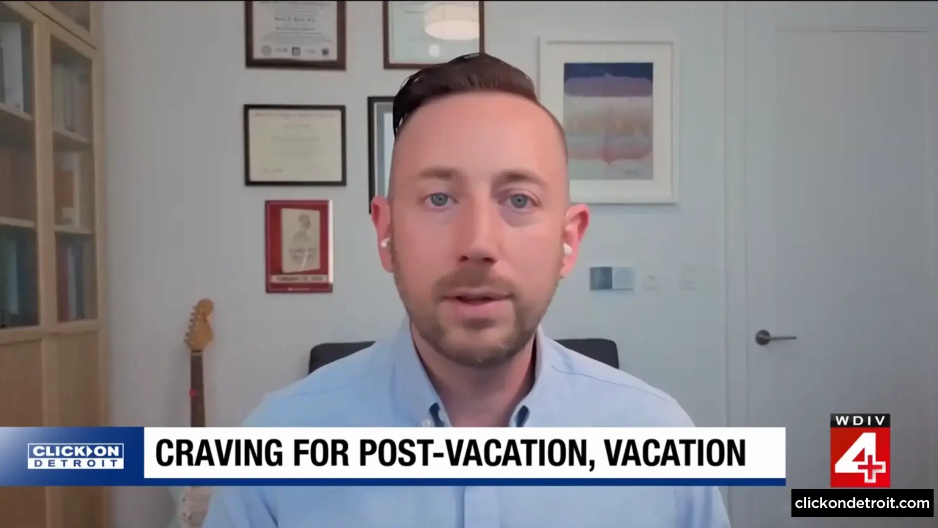 Person speaking in a professional setting.