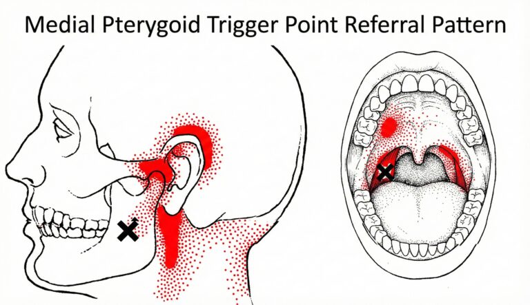 Medial Pterygoid Trigger Points: Referral Patterns, Assessment, and Safe Relief